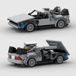 MOC LEGO Car- Back To The Future Time Machine - Picture 1 of 7