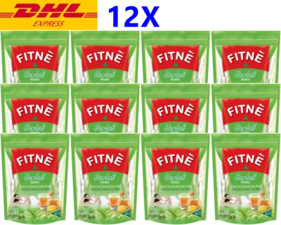 12X Té Verde FITNE Desintoxicación Hierbas Tailandesas Infusión de Hierbas Dieta Delgada Control de Peso Foto 1 de 4