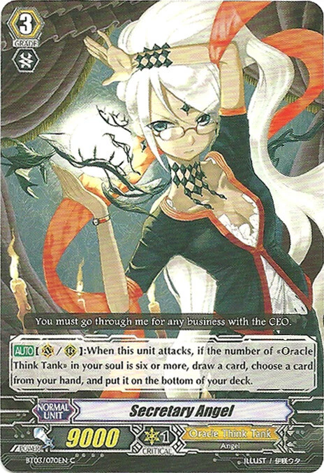 4 x Secretary Angel - BT03/070EN - C Near Mint / Mint, English - Image 1 of 1