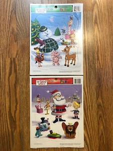 Rudolph and The Island of Misfit Toys Frame-Tray Puzzles SEALED LOT/2 Year 1998 - Picture 1 of 4