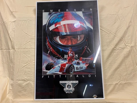 Emerson Fittipaldi Indy 500 Championship Collection 1993 Costacos Poster 35x23 Cover
