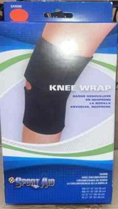 SportAid Knee Wrap Black X-Large(17-19" Knee Circ.) - Picture 1 of 4