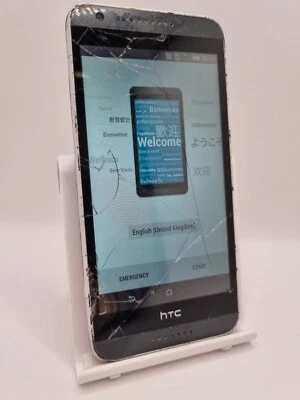 HTC Desire 620 Grey Unlocked 8GB 5" 8MP Android Smartphone Cracked Discoloured  - Image 1 of 4