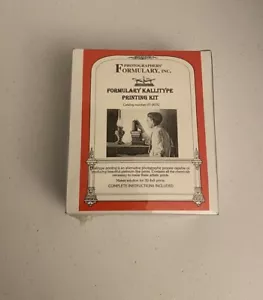 FORMULARIA FOTOGRAFI Kallitype Kit Stampa Processo Fotografico Alternativo - Foto 1 di 4