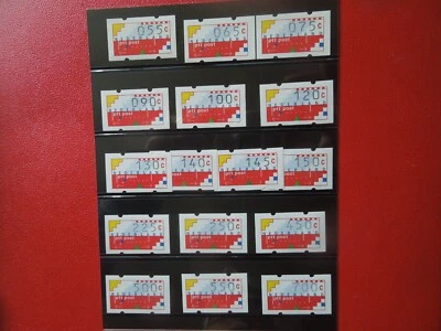 G6108 NETHERLANDS  1989   ATM FRAMA  16  X  SEE DESCRIP - Image 1 of 4