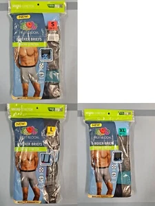 6 Pack Fruit of The Loom Men's Micro-Stretch Boxer Briefs 4-Way Stretch Wicking - Picture 1 of 33