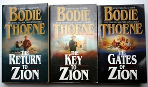 Lot 3 Brodie & Brock Thoene Zion Chronicles 1, 3, 5 RETURN~KEY~GATES Jerusalem - Picture 1 of 4