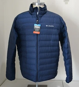 NUEVO CON ETIQUETAS ABRIGO CHAQUETA HOMBRE COLUMBIA COLEGIAL AZUL MARINO SELLADO TÉRMICO CREMALLERA COMPLETA TALLA XL - Imagen 1 de 8