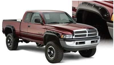 Bushwacker FF Pocket Style 4Pc Fits: 1994-2001 Dodge Ram 1500; 1994-2002 Dodge R Foto 1 de 4