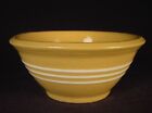 Rare Antique American 1800S Tiny 5 1/8? Mccoy White Band Bowl Yellow Ware Mint
