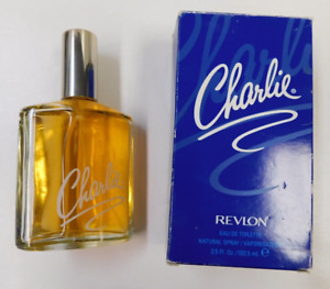 REVLON CHARLIE BLUE CLASSIC EAU DE TOILETTE SPRAY 3.5 FL OZ/103ML - WITH BOX