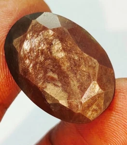 Natural African Gold Shine Sapphire Untreated Mixed Cut Shape Loose Gemstone B22 - Picture 1 of 21