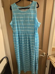New Croft & Borrow 3x tie-dye maxi sundress - Picture 1 of 3