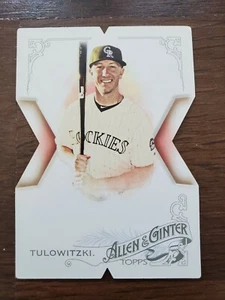 2015 Topps National Convention Allen and Ginter Die Cut #AGX27 Troy Tulowitzki - Picture 1 of 6