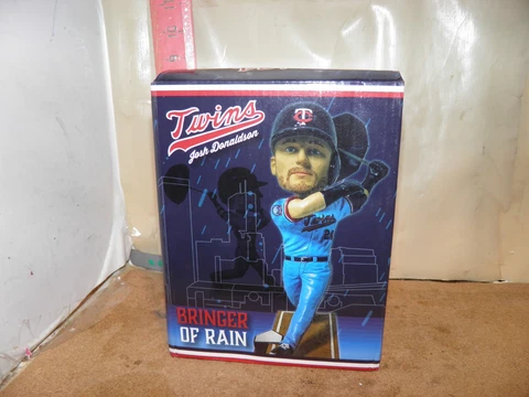 Josh Donaldson Bringer Of Rain Bobblehead SGA Minnesota Twins 2021 Cover