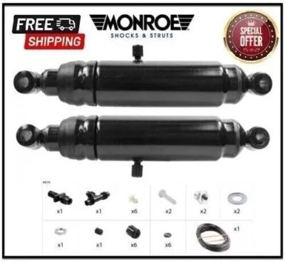 全新 2 个减震器套件 MONROE 后克莱斯勒道奇普利茅斯经典可调节 — 第 1/3 张图片