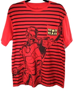 Iron Man Avengers Superhero Marvel t shirt Adult Size S / Kids Size XL Red Tee - Picture 1 of 9