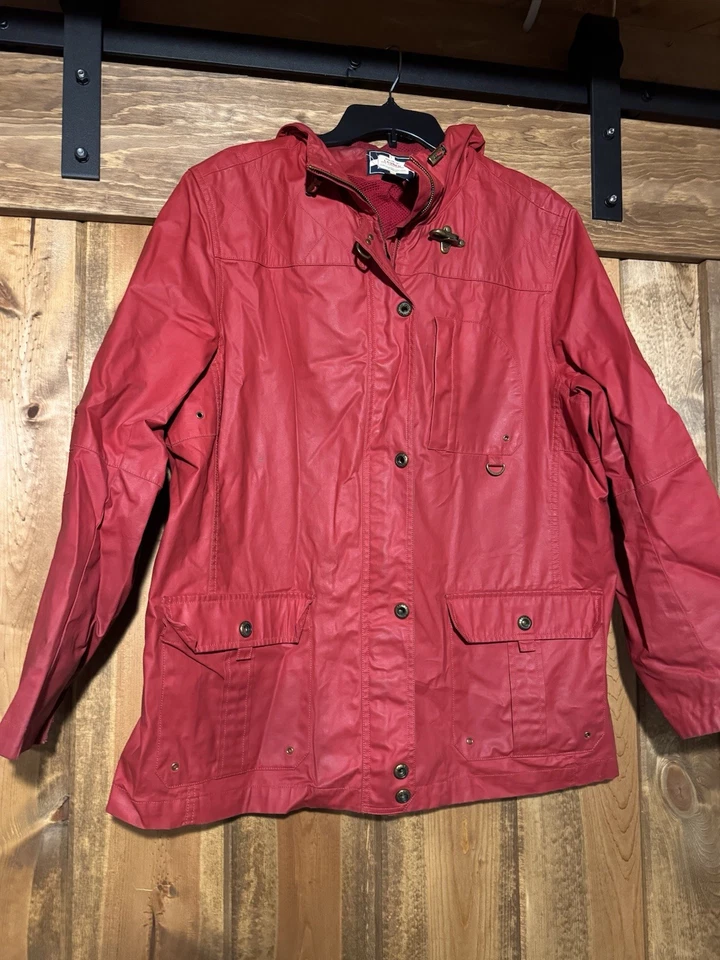 Abrigo de lluvia Polo Ralph Lauren Naval Supply para hombre cremallera completa a presión con capucha talla Grande Foto 1 de 4