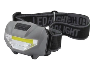  Torcia testa Uni-Com 3W COB LED 3 batterie AAA incluse UNC68754 - Foto 1 di 1
