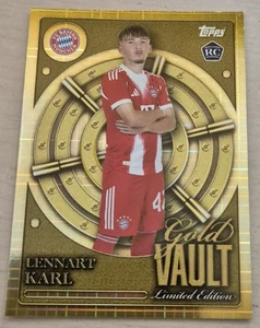 LENNART KARL, ROOKIE CARD, GOLD VAULT, GV3, FC BAYERN, COLLECTOR TIN, 25-26 - Picture 1 of 1