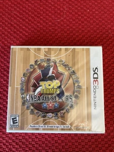 MINT NEW Factory Sealed TOP TRUMPS NBA ALL STARS game for Nintendo 3DS - Picture 1 of 3