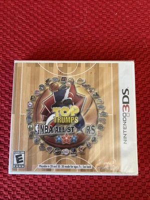 MINT NEW Factory Sealed TOP TRUMPS NBA ALL STARS game for Nintendo 3DS - Image 1 of 3