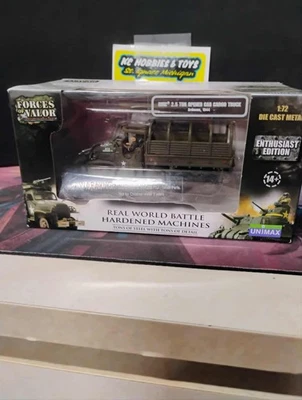 gmc 2.5 ton opened cab cargo Forces of Valor 85099 1:72Die Cast metal Enthusiast - Image 1 of 4