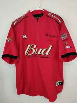 Vintage Chase Authentics Drivers Line 1/4 Zip Darl Earnhardt Jr Shirt Large - Image 1 of 4