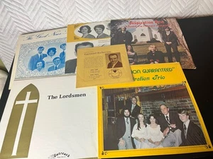 Vintage Lot Gospel Southern Religious Vinyl Record Lot Kentucky Tennessee Tested - Picture 1 of 10