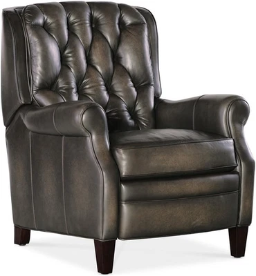 Hooker Furniture RC111-PB Palmer 32"W Reclinable Cuero - Castillo Sarzana / Oscuro Foto 1 de 4