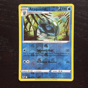 Araquanid 048/195 Pokemon Silver Tempest Sword & Shield Reverse Holo Uncommon NM - Picture 1 of 2
