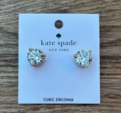 Pendientes perforados KATE SPADE tiro y brillo circonita cúbica nuevos con etiquetas Foto 1 de 4