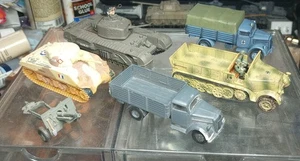 Lot Of 6 Unimax Forces Of Valor Unamed 1:72 German/Allies Military Vehicle WWII - Picture 1 of 5