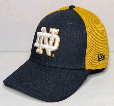 Sombrero ajustado Notre Dame Fighting Irish New Era 39Thirty Flex grande / XL - Fightin' Foto 1 de 4
