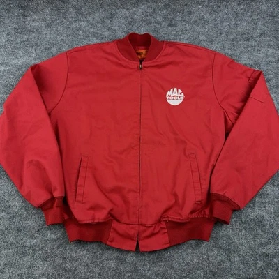 Vtg Mac Tools Bomber Jacket Mens XL Embroidered Pro Mechanic Workwear Canvas - Image 1 of 4