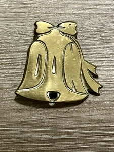 Vintage Brass Bell Shape DAN Name Spell Out Belt Buckle Souvenir - Picture 1 of 5