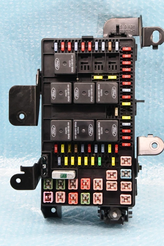 ✅ Ford Super Duty Excursion F250 F350 2002 interior caja de relé de fusibles OEM Foto 1 de 4