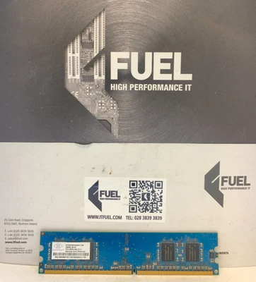 Nanya  256MB DDR2 ram memory module PC2-4200 -  NT256T64UH4A0FY-37B - Image 1 of 3