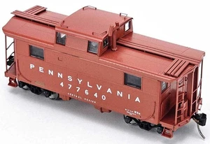 Bowser 43372 HO Scale N5b Caboose Pennsylvania #477651 Futura Lettering - Picture 1 of 1