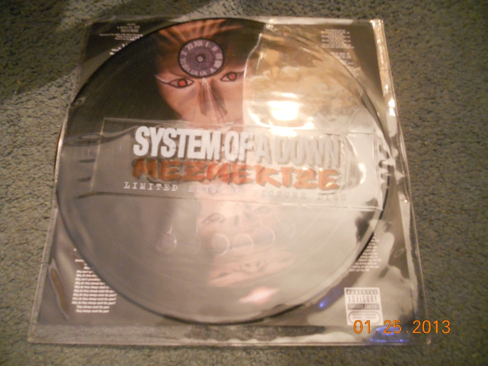 System Of A Down - Mezmerize LP vinyl record NEW RARE Limited Picture Disc  - Image 1 of 1