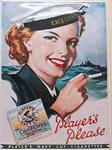 Joueurs Faire Plaisir Femelle Marin Grand en Relief Acier Signe 40cm x 30cm ( hi - Bild 1 von 1