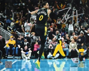 Tyrese Haliburton Signed Indiana Pacers Celebration 8x10 Photo - (Fanatics COA) - Picture 1 of 1