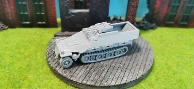 Sd.Kfz 251/21 Schützenpanzerwagen mit FlaK Wehrmacht Modell WW2 1:87 1:72 - Bild 1 von 3