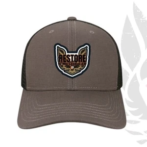 Sombrero de camionero Trans Am Bird Mid-Pro Snapback Restaurar un Muscle Car en gris/negro - Imagen 1 de 3