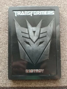 Transformers Destroy (DVD, 2007, 2 Disc Set) Steelbook Collection - Picture 1 of 4