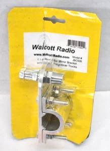 Walcott Radio 1-1/8" Barra Redonda Espejo Soporte Para Camiones Freightliner JBC535 - Imagen 1 de 5