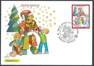 2017 ITALIEN POSTKARTE FDC WEIHNACHTEN - BF - Bild 1 von 1
