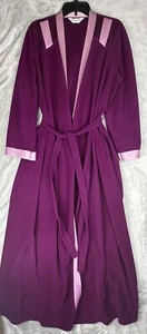 Vintage Vanity Fair Shower Robe Purple Pink Size Womens Large *See Photos* VF - Picture 1 of 10