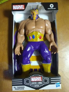 MARVEL LUCHA LIBRE THANOS lucha libre HASBRO TERROR PÚRPURA nueva Figura el santo - Imagen 1 de 12