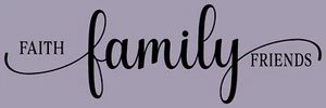 Plantilla reutilizable Faith Family Friends para pintar, letrero hágalo usted mismo #11135 - Imagen 1 de 1